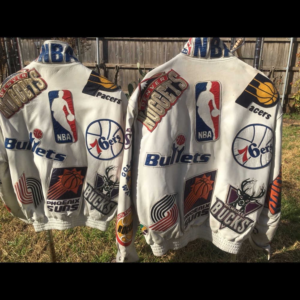 LIMITED EDITION LEATHER JEFF HAMILTON NBA JACKETS - Picture 2 of 8